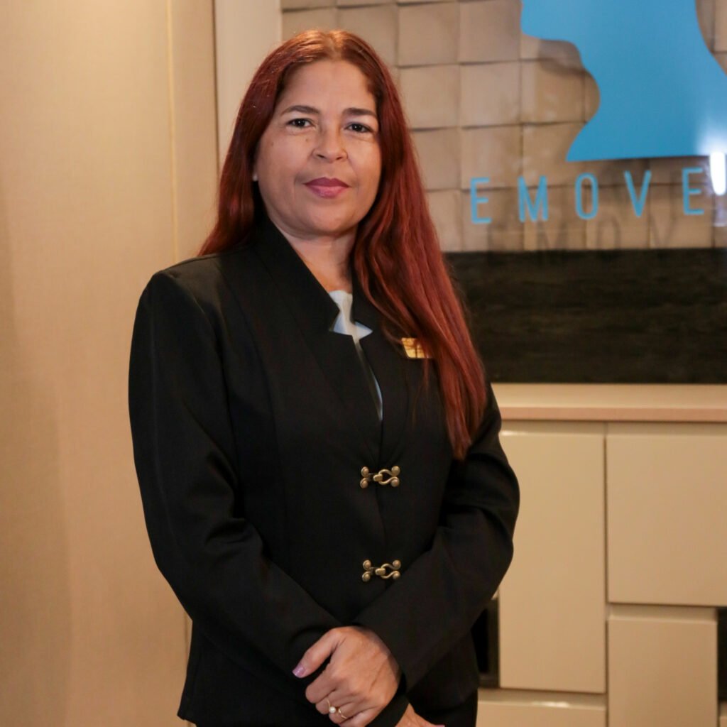 Marines Silva, atendente da Clínica Emovere